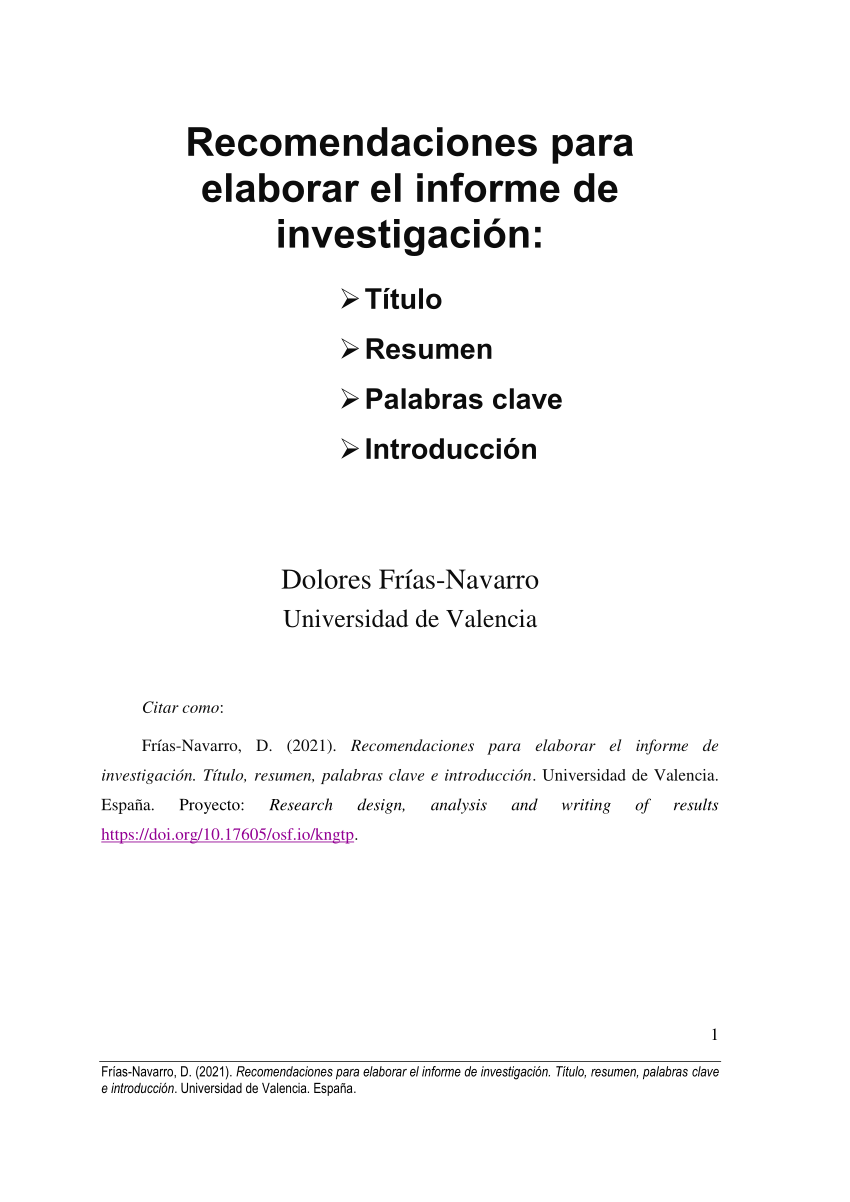 Conclusiones Del Informe Análisis Detallado Y Recomendaciones Clave 0381